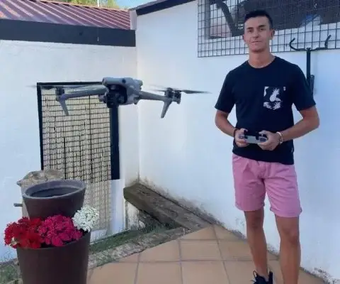 Imagen representativa de Jorge Chillarón Martín: piloto de drones en Cuenca